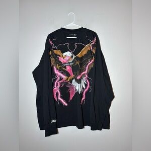 Street Mob Thunder Eagle T-Shirt Chino Pacas Fuerza Regida Que Onda size 3X